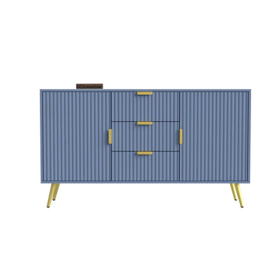 FURNITELL SIDEBOARD 3 DRAWER 2 DOOR - BEIGE Furnitell