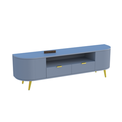Modern TV Unit with Storage for Living Room - 5 Year Warranty