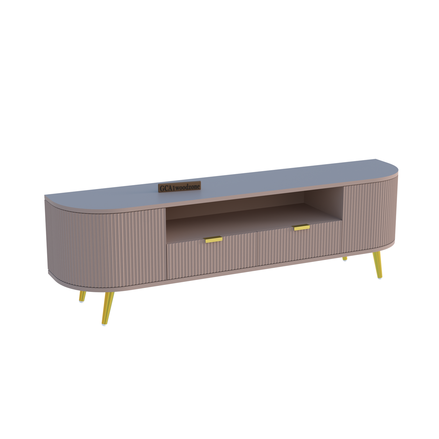 Modern TV Unit with Storage for Living Room - 5 Year Warranty