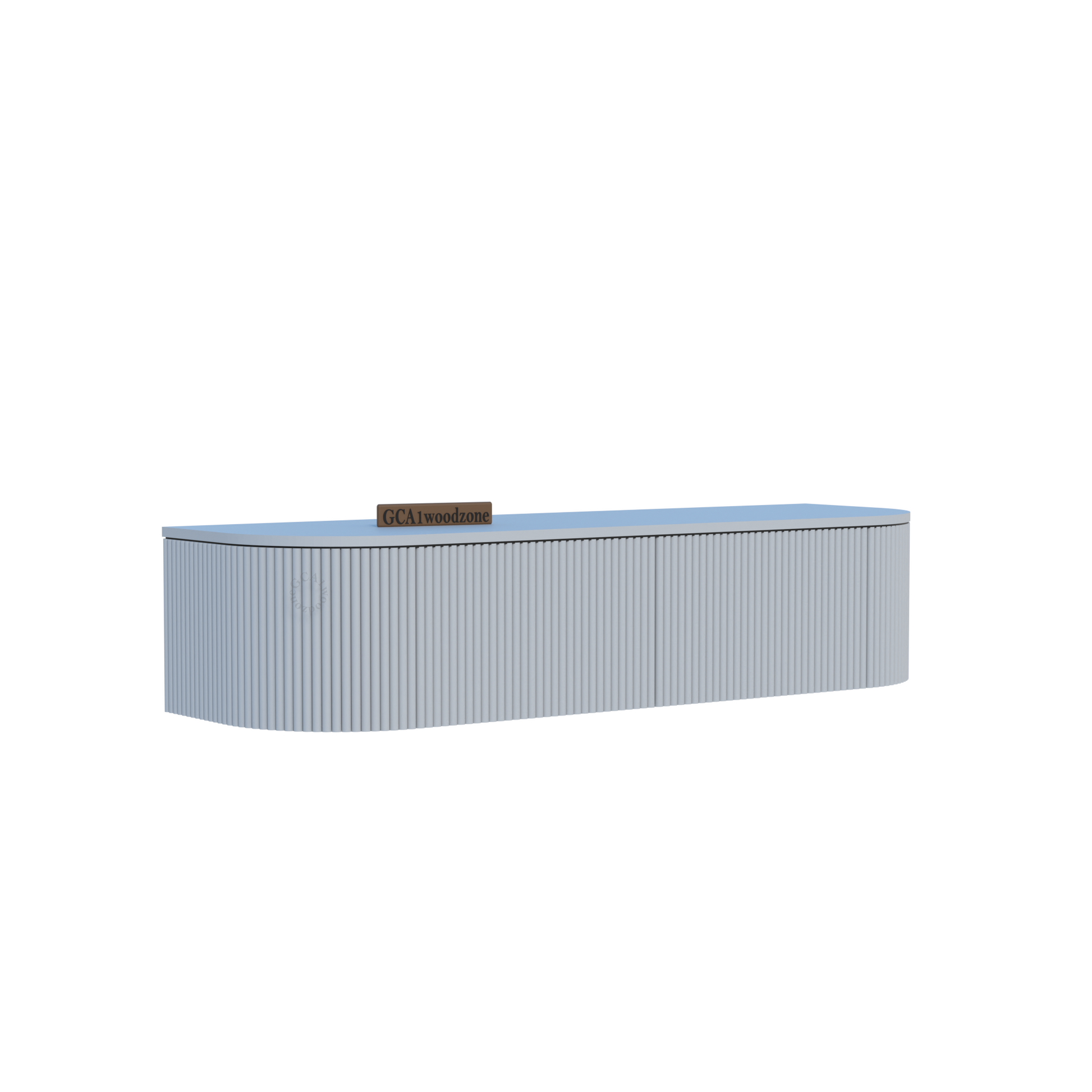 Furnitell Modern Floating Wall-Mounted TV Stand Furnitell