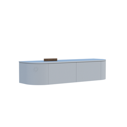 Furnitell Modern Floating Wall-Mounted TV Stand Furnitell