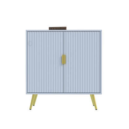 FURNITELL 2 DOOR SIDEBOARD -GRAY LIGHT Furnitell