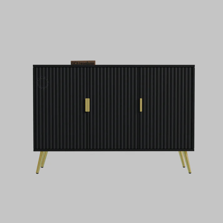 FURNITELL SIDEBOARD 3 DOOR WHITE - 5 Years Warranty Furnitell