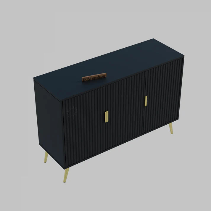 FURNITELL SIDEBOARD 3 DOOR WHITE - 5 Years Warranty Furnitell