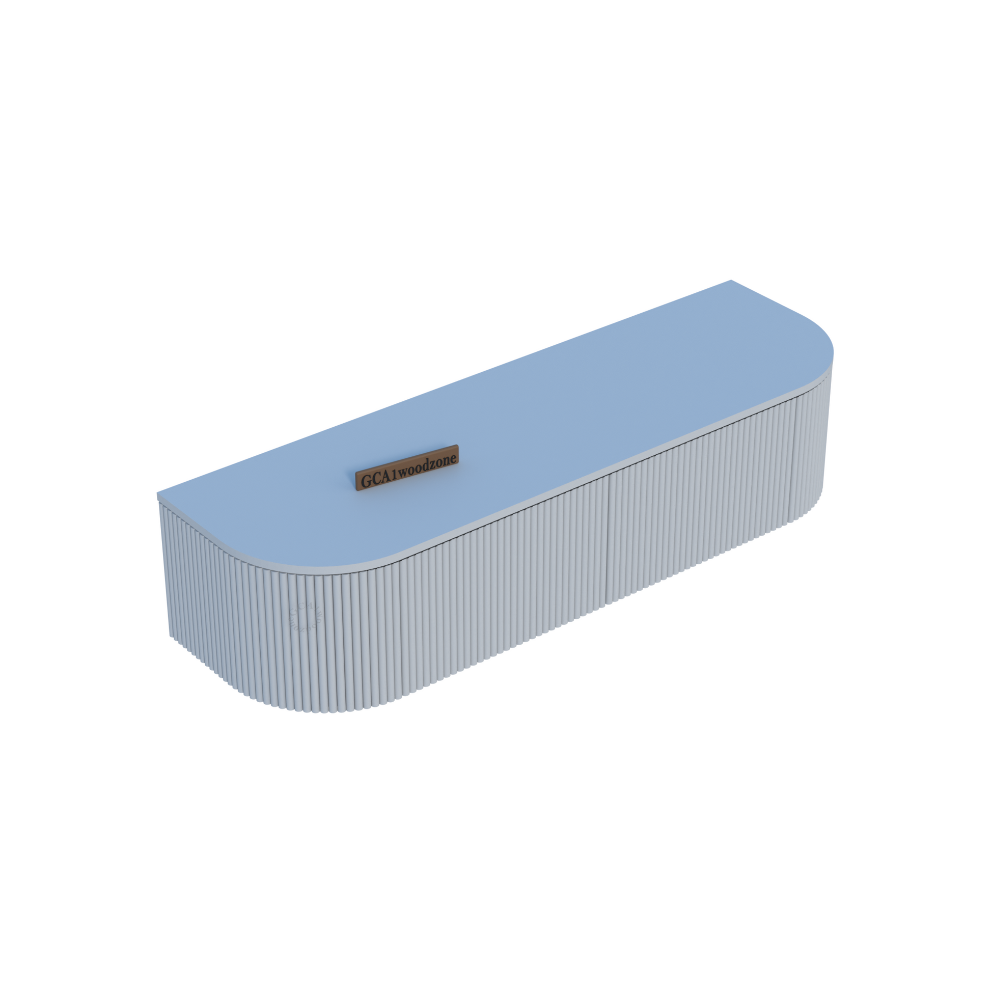 Furnitell Modern Floating Wall-Mounted TV Stand Furnitell