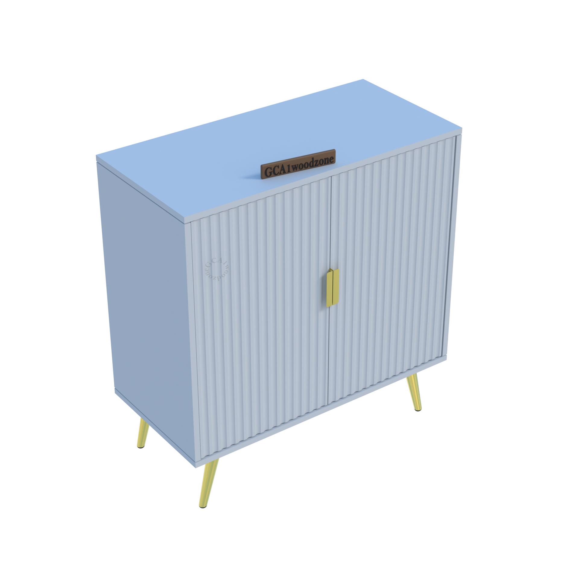 FURNITELL 2 DOOR SIDEBOARD -GRAY LIGHT Furnitell