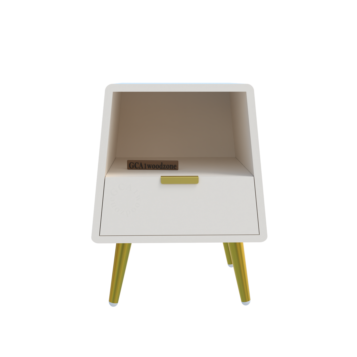 FURNITELL BED SITE TABEL-WHITE Furnitell