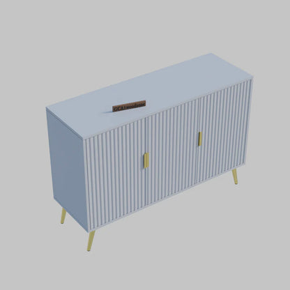 FURNITELL SIDEBOARD 3 DOOR WHITE - 5 Years Warranty Furnitell