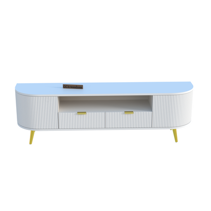 Modern TV Unit with Storage for Living Room - 5 Year Warranty