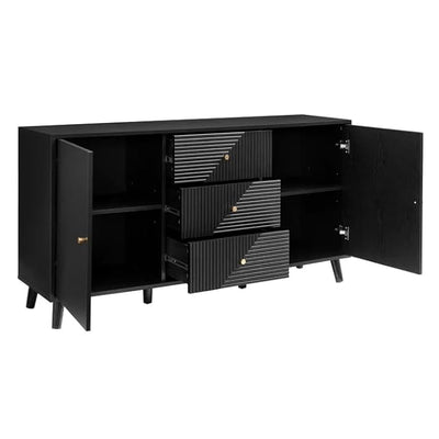 Furnitell  Solid Wood  Sideboard Furnitell