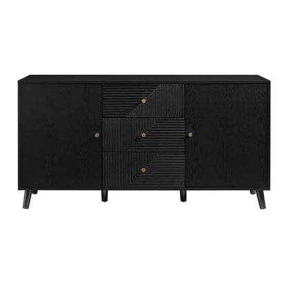 Furnitell  Solid Wood  Sideboard Furnitell