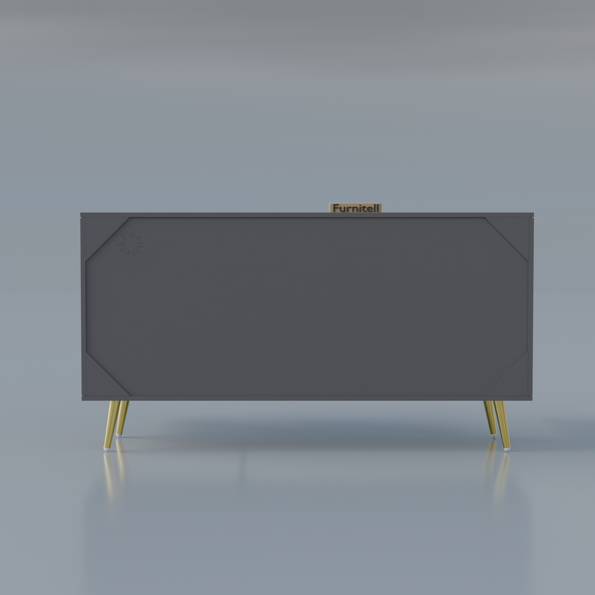Furnitell Geometric Diamond 5 Drawer Storage Chest Furnitell