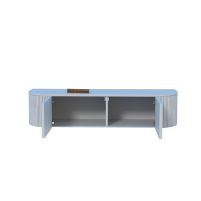 Furnitell Modern Floating Wall-Mounted TV Stand Furnitell