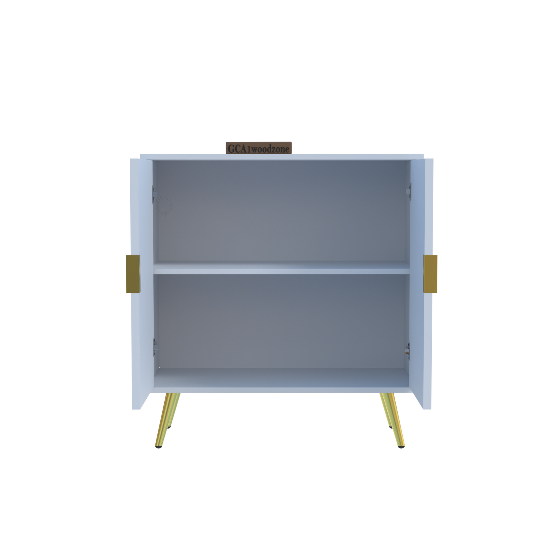 FURNITELL 2 DOOR SIDEBOARD -GRAY LIGHT Furnitell