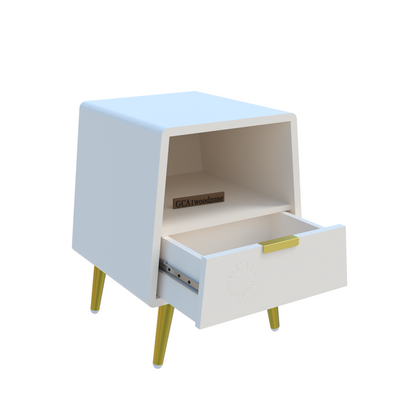 FURNITELL BED SITE TABEL-WHITE Furnitell