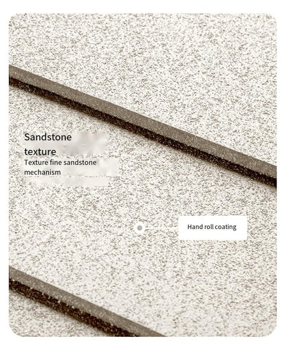 Sandstone Texture LED Wall Planter Panel with Glass Vase Furnitell