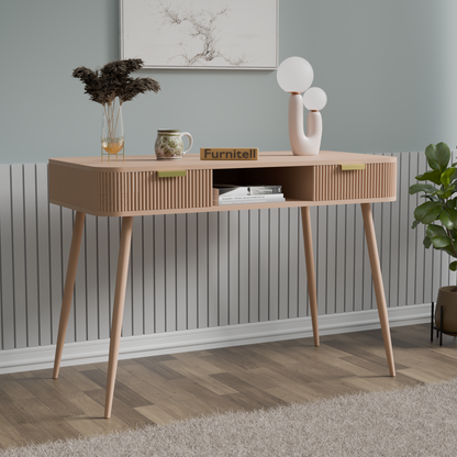 Furnitell Modern Console Table with Drawers | 5 Year Warranty
