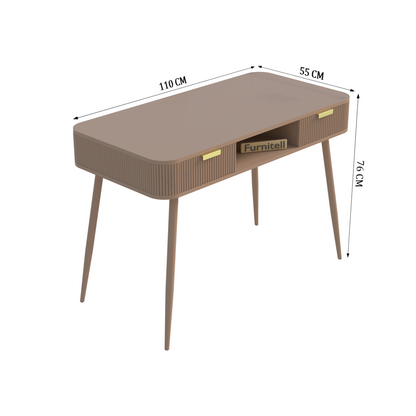 Furnitell Modern Console Table with Drawers | 5 Year Warranty