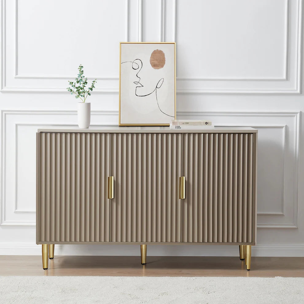 FURNITELL Large Sideboard - Taupe Furnitell