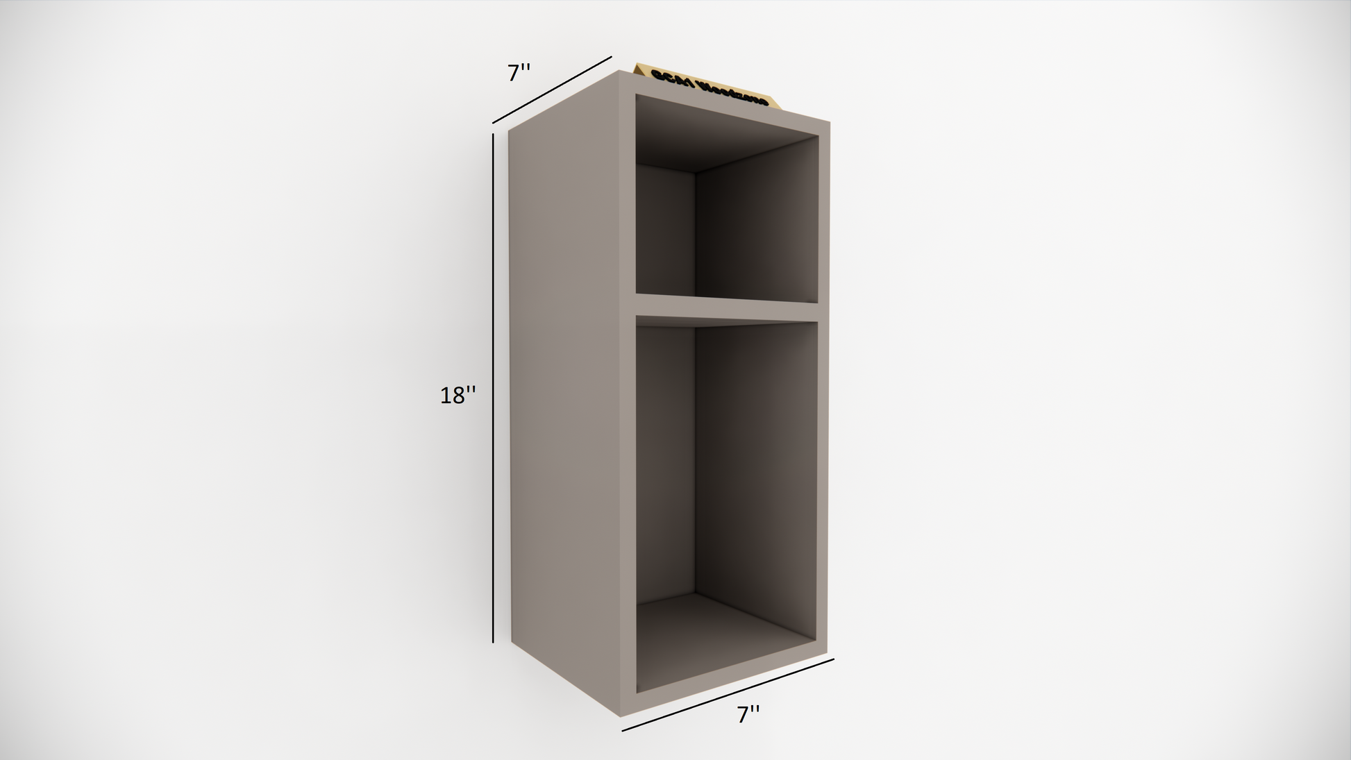 FURNITELL WELLMOUNT BED SIDE-BEIGE Furnitell