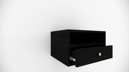 FURNITELL WELLMOUNT BED SIDE-BLACK Furnitell