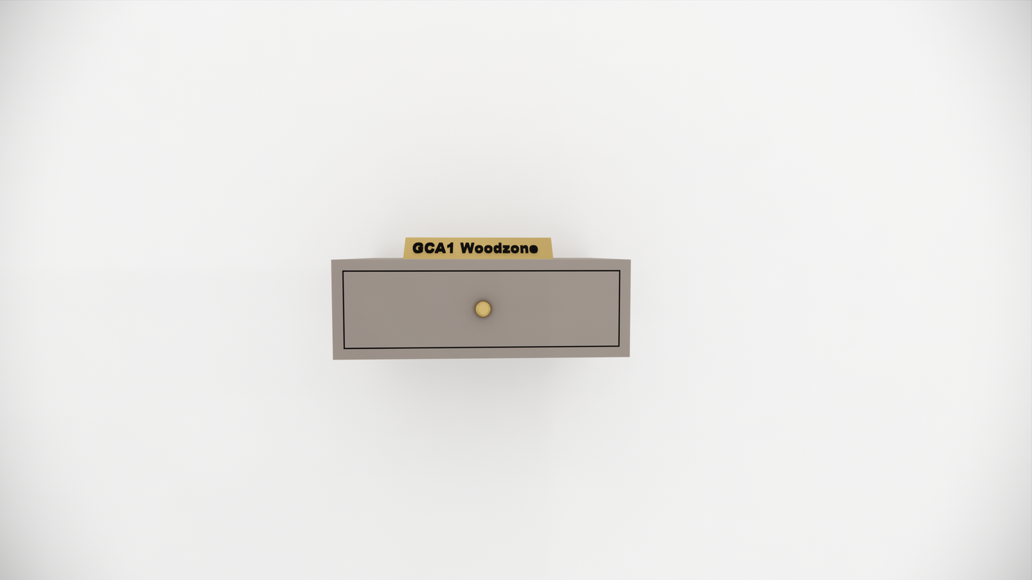 FURNITELL WELLMOUNT BED SIDE-BEIGE Furnitell