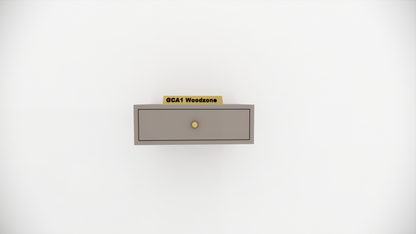 FURNITELL WELLMOUNT BED SIDE-BEIGE Furnitell