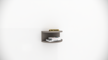 FURNITELL WELLMOUNT BED SIDE-BEIGE Furnitell