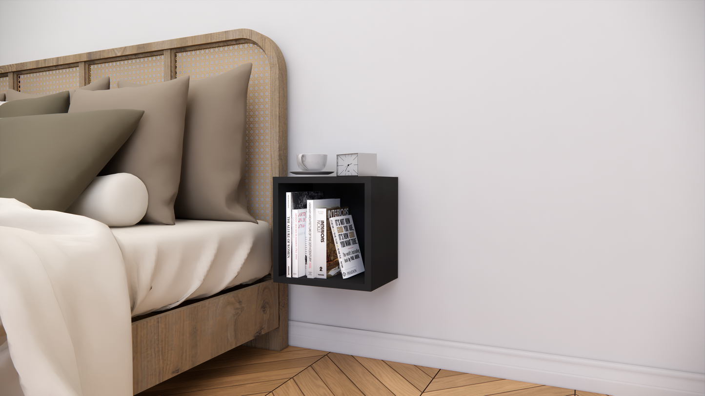 FURNITELL Bed Side Table