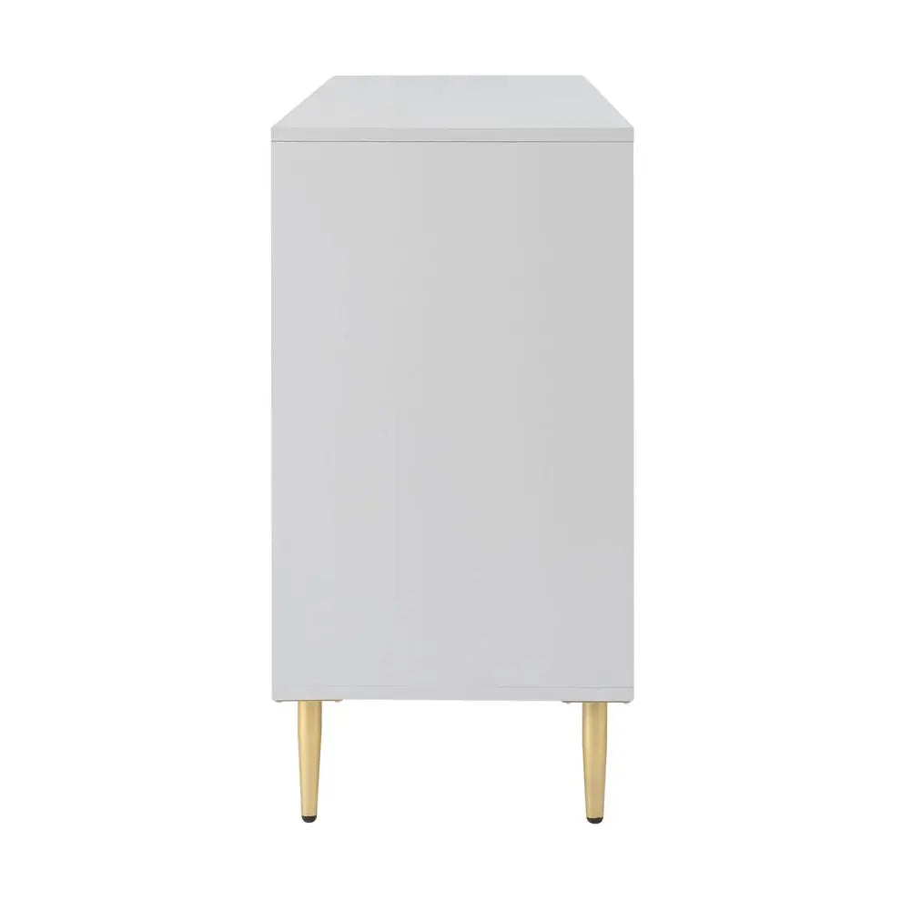 Furnitell HDMR Sideboard with Drawers - White furnitell