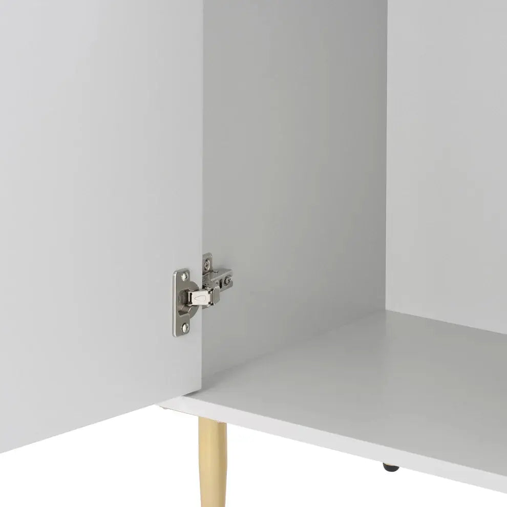 Furnitell HDMR Sideboard with Drawers - White furnitell