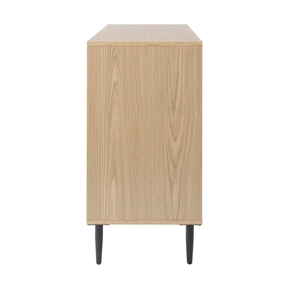 Furnitell Sideboard with Drawers Wood Effect furnitell