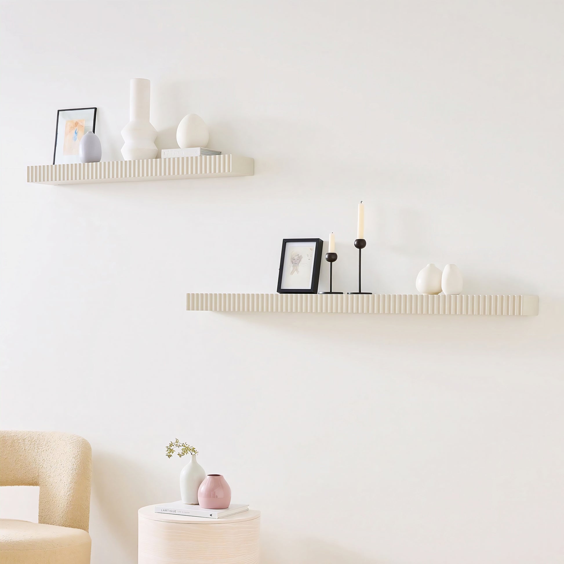 Modern Wall Shelf for Living Room & Office Furnitell