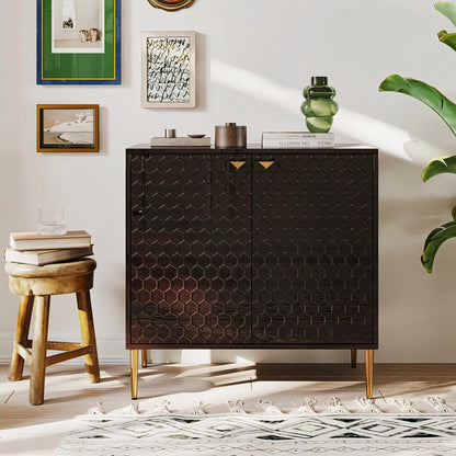 Furnitell 2 - Door Accent Cabinet with High Gloss Furnitell