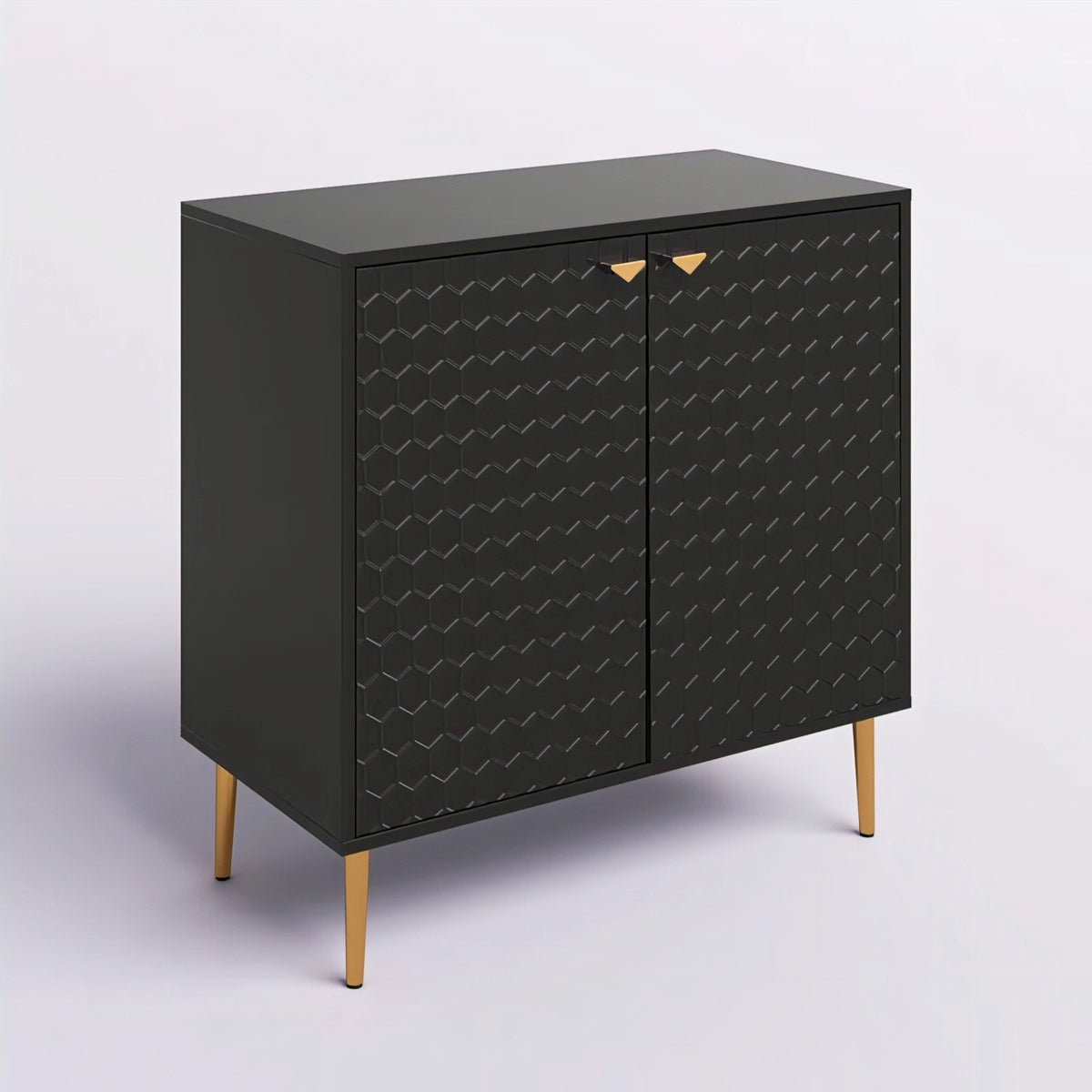 Furnitell 2 - Door Accent Cabinet with High Gloss Furnitell