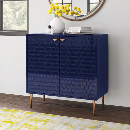 Furnitell 2 - Door Accent Cabinet with High Gloss