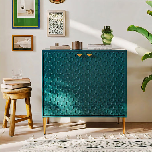 Furnitell 2 - Door Accent Cabinet with High Gloss