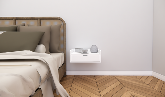 FURNITELL WALL MOUNT BEDSIDE TABLE