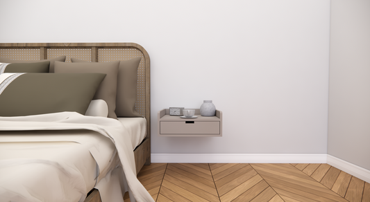 FURNITELL WALL MOUNT BEDSIDE TABLE