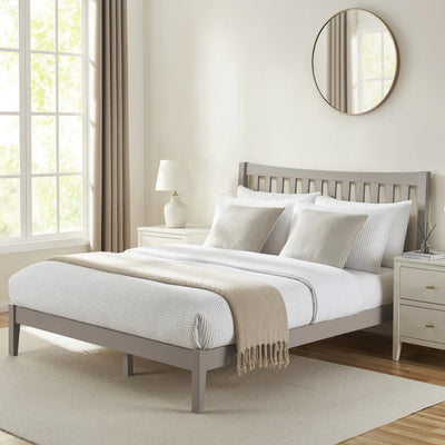 FURNITELL Bed Frame - Taupe Furnitell
