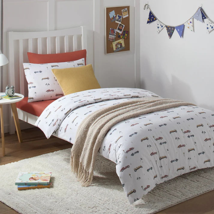FURNITELL Bed Frame - White Furnitell