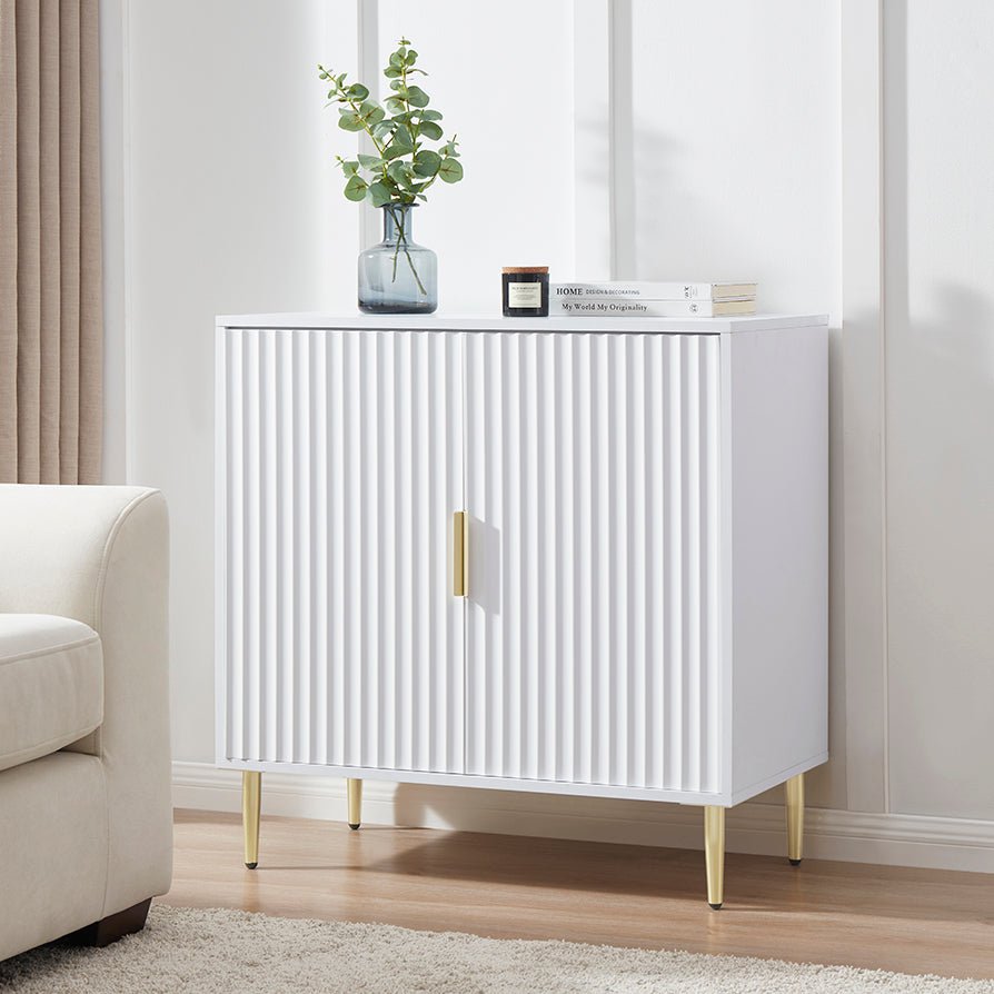 Evie Small Sideboard - Warm White