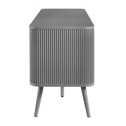 FURNITELL  60'' TV Unit - Light Grey Furnitell