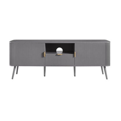 FURNITELL  60'' TV Unit - Light Grey Furnitell