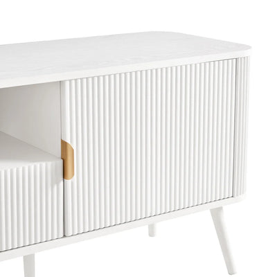 FURNITELL 60'' TV Unit - Warm White Furnitell