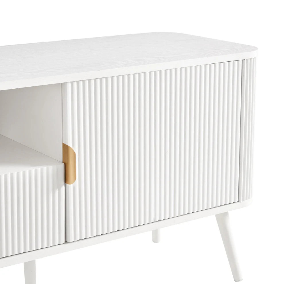 FURNITELL 60'' TV Unit - Warm White Furnitell