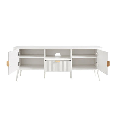 FURNITELL 60'' TV Unit - Warm White Furnitell