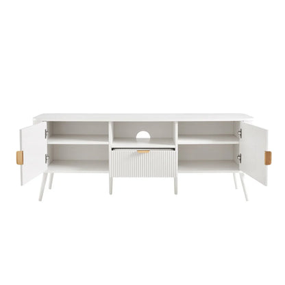 FURNITELL 60'' TV Unit - Warm White Furnitell