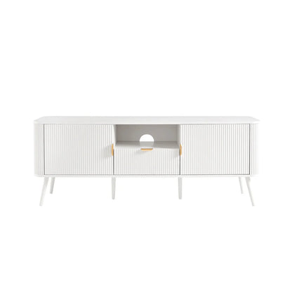 FURNITELL 60'' TV Unit - Warm White Furnitell