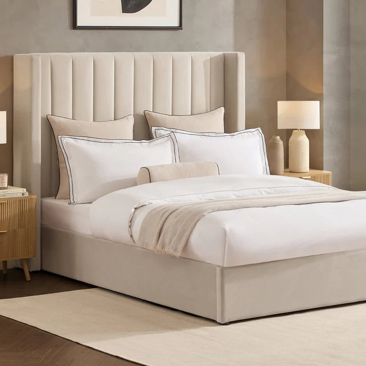 Furnitell Ottoman Queen Size Storage Bed in Solid Wood | 5 Years Warranty